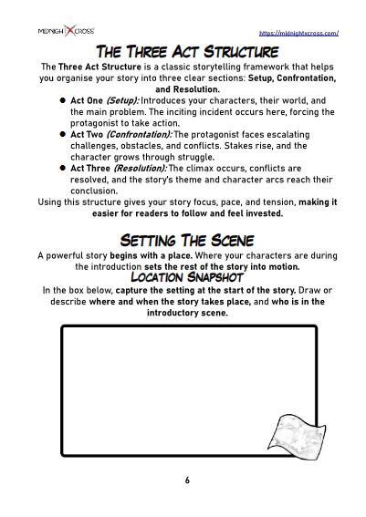 Beginner Story Starter Preview 6